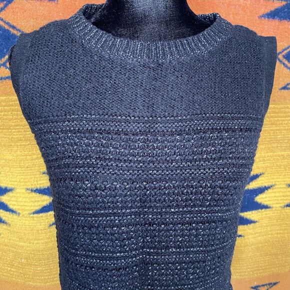 Banana Republic Wool Blend Sleeveless Sweater Top. Black. Casual. Fall Vibes. XS - Picture 11 of 15